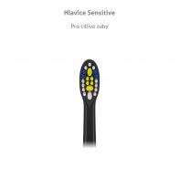 TrueLife SonicBrush Compact-series heads Sensitive black 2 pack